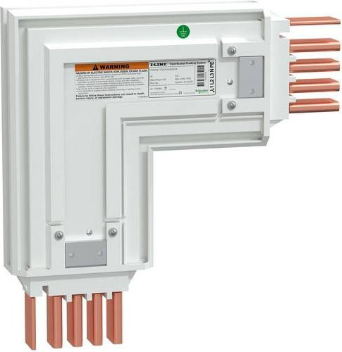 Schneider Electric ITSC630GS42EOE Winkelkasten I-Line Track, 630A, Kupfer, 3L+N+PE, IP42, B/T: 280 x 280 mm, Außenmontage - Bild 1