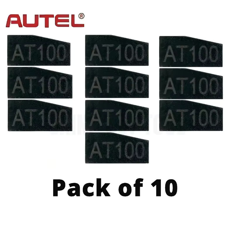Autel AT100 Super Transponder-Chip, 10 Stück, Schwarz, kompatibel mit IM508S, IM608II, KM100, KM100E, IM608 PRO, IM608, IM508, IM1 und IM2 - Bild 2
