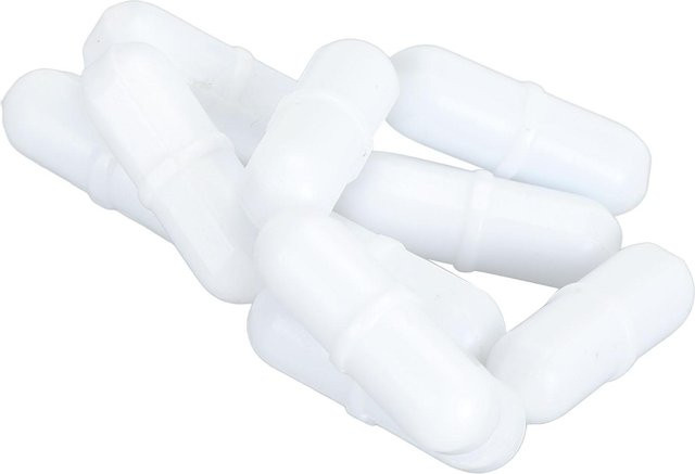 OutsideWorld Magnetrührstab-Set aus PTFE in Weiß, 10 Stück, Maße: 9 x 28 mm - Bild 1