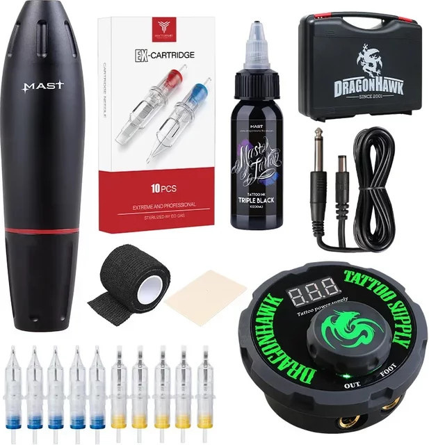 Mast K2 Tattoo Gun Set, Rotary Maschine - Bild 1