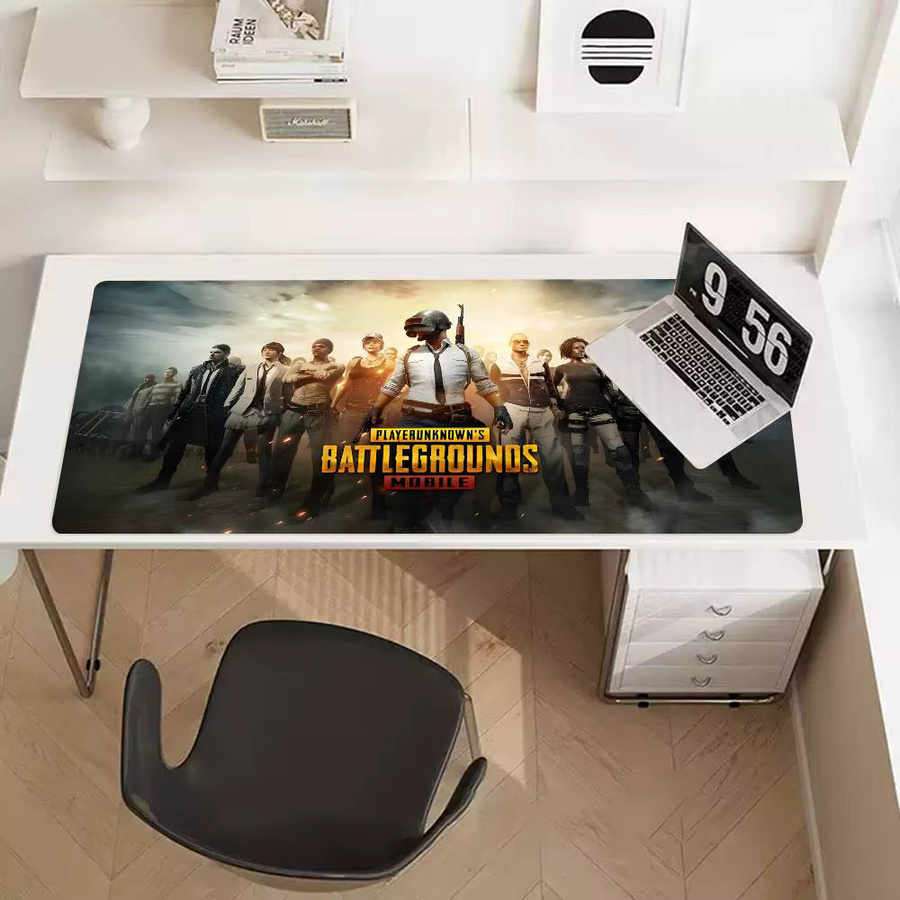 P-PUBG Gaming Mauspad Sakura Anime Design, Multicolour - Bild 5