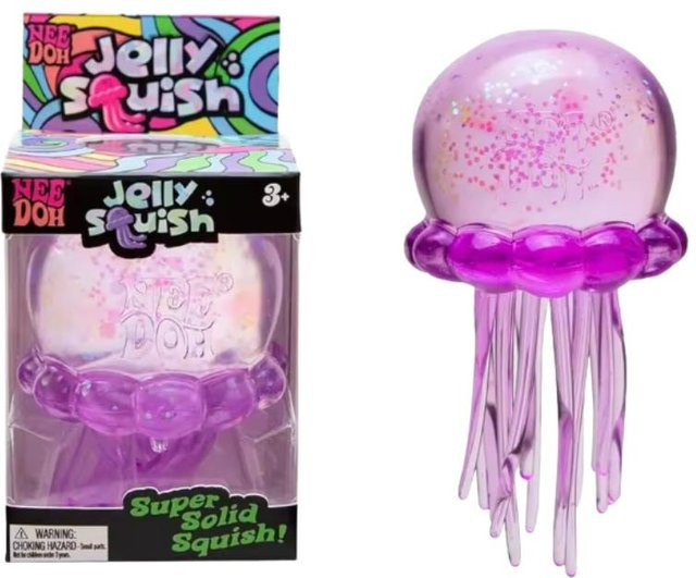 Binchi Fitness Squishies Nee Doh Medusa, Wasser-Sensorik-Spielzeug, Weiches Gel-Anti-Stress-Spielzeug zum Kneten - Bild 1