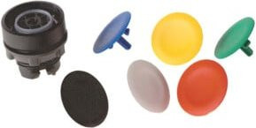 Schneider Electric Drucktaster flach in Multicolor, Kunststoff, ZB5AA9 - Bild 1
