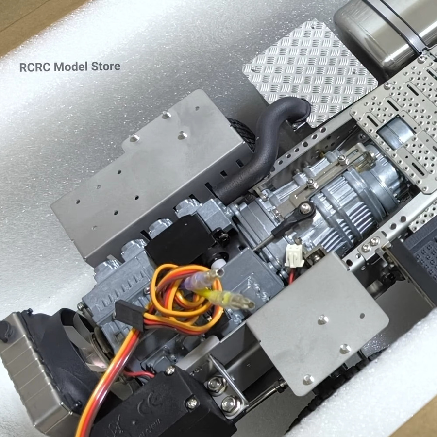 SCALECLUB RC Truck 1:14, 3-Gang-Getriebe, Zubehör, Metall - Bild 2