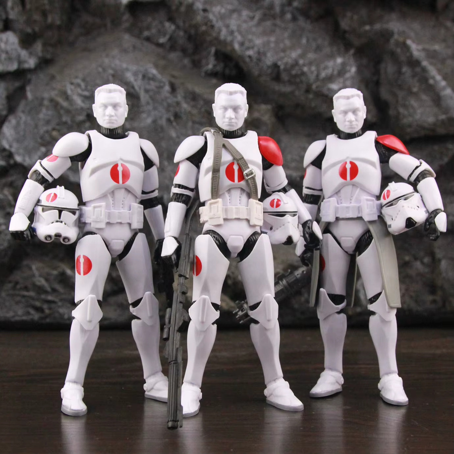 Hot Toys Star Wars Commander Neyo Lieutenant Jester Recon Trooper, Actionfigur - Bild 4