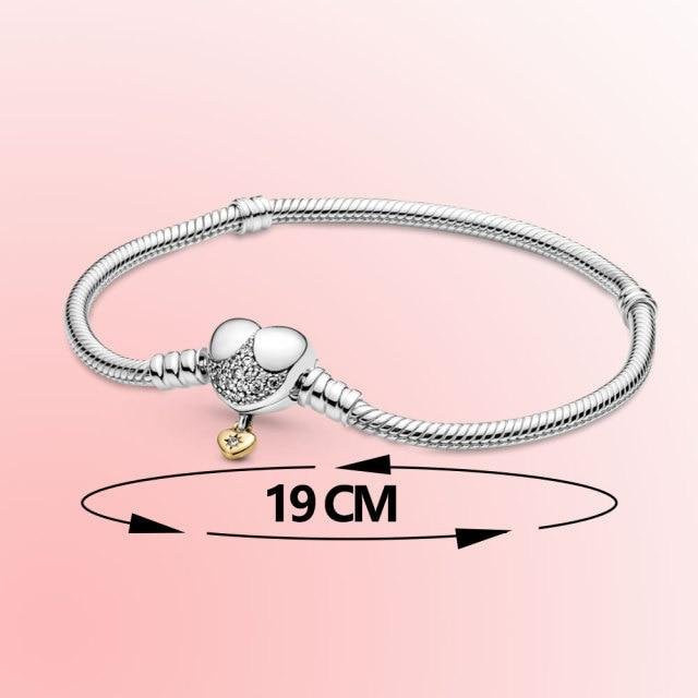 Allbestart Armband, 925 Silber, Zirkonia, Damen, Herzförmig - Bild 1
