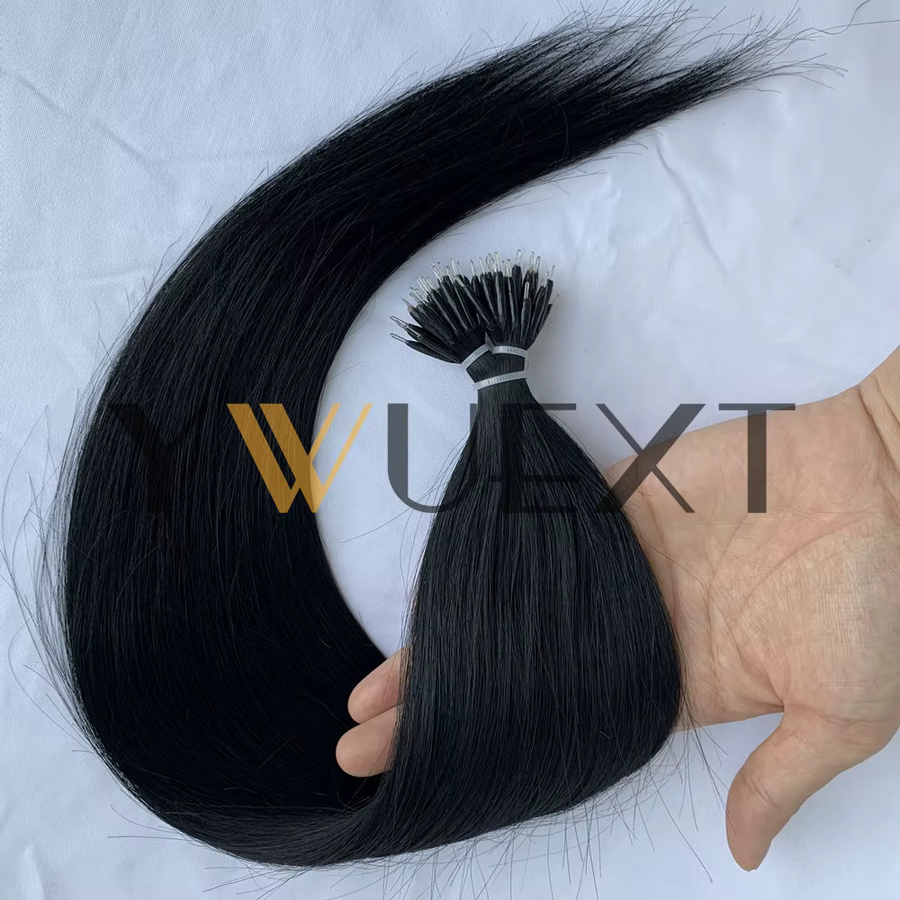 YWUEXT Echthaar-Verlängerung Nano-Ring, 18'', 30g - Bild 2