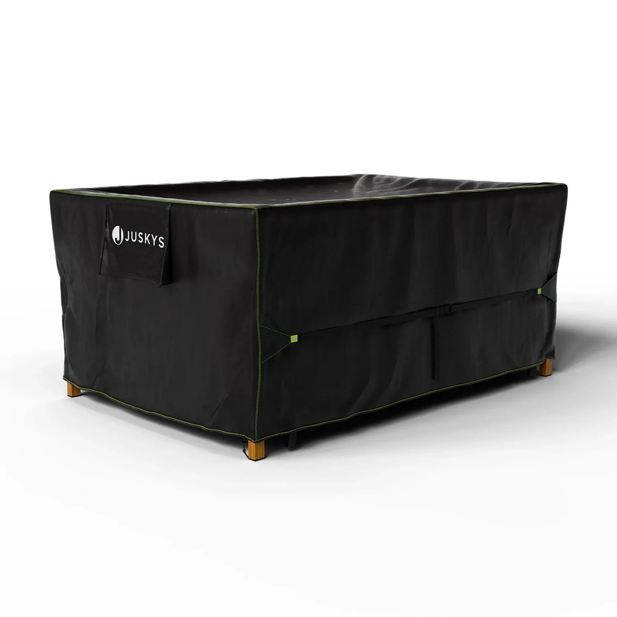 Juskys Gartenmöbel Abdeckung CoverSafe Pro, wasserdicht und winterfest, B/T/H: 180 x 120 x 75 cm - Bild 3