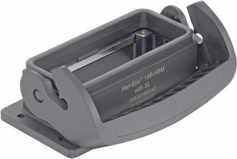 HARTING Anbaugehäuse aus Kunststoff in Grau - Bild 1