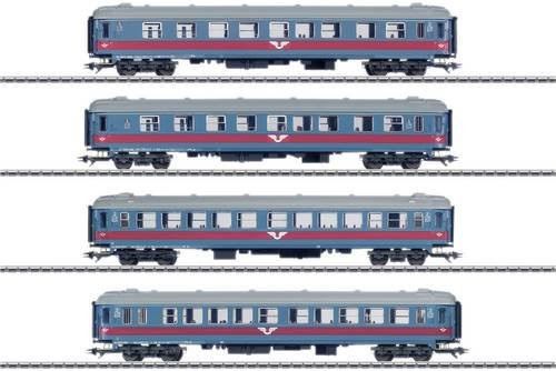 Märklin Personenwagen der SJ, 4er-Set, Spur H0 - Bild 1