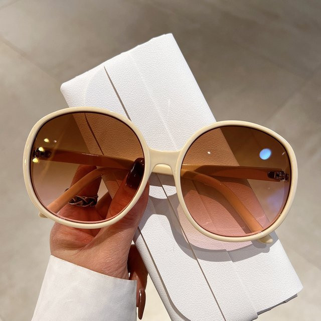 Auecmoi Sonnenbrille, rund, Vollrand, Kunststoff, Unisex - Bild 1