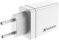 30W Ladegerät in Weiß mit 1x USB-C und 3x USB-A - Bild 1
