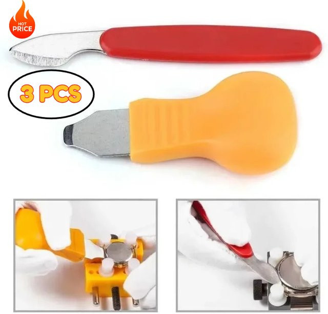 Geekthink Uhrmacher Tool Kit Edelstahl, Silber, Unisex - Bild 1