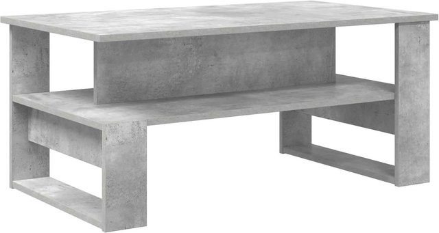 vidaXL Couchtisch in Betonoptik Grau aus Holzwerkstoff, B/T/H: 90 x 50 x 40 cm - Bild 1