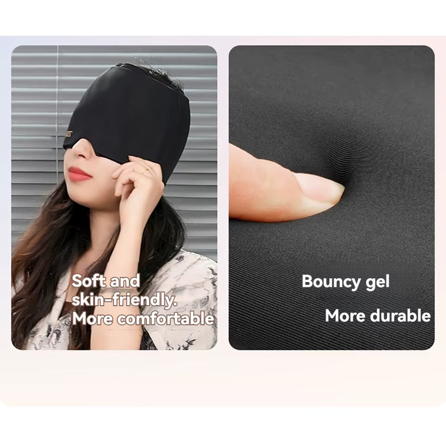 AOLIKES Gel-Kopfkappe für Heiß- und Kalttherapie, Unisex - Bild 5