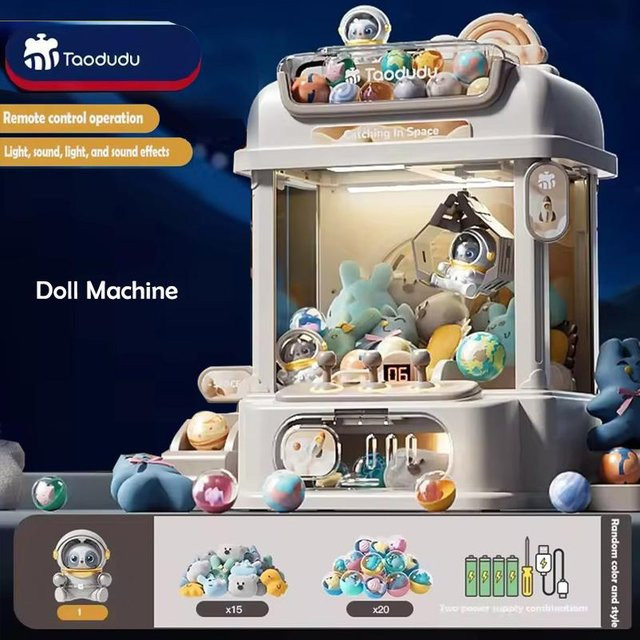 MARKET-3 DIY-Greifautomaten, Münzbetriebenes Spiel, Kran-Automaten, Musikpuppe - Bild 1
