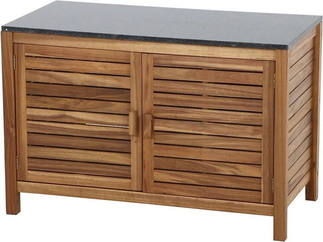 Siena Garden Riva Outdoor-Küche Mittelteil aus Akazienholz in Braun, B/T/H: 100 x 52 x 67 cm - Bild 1