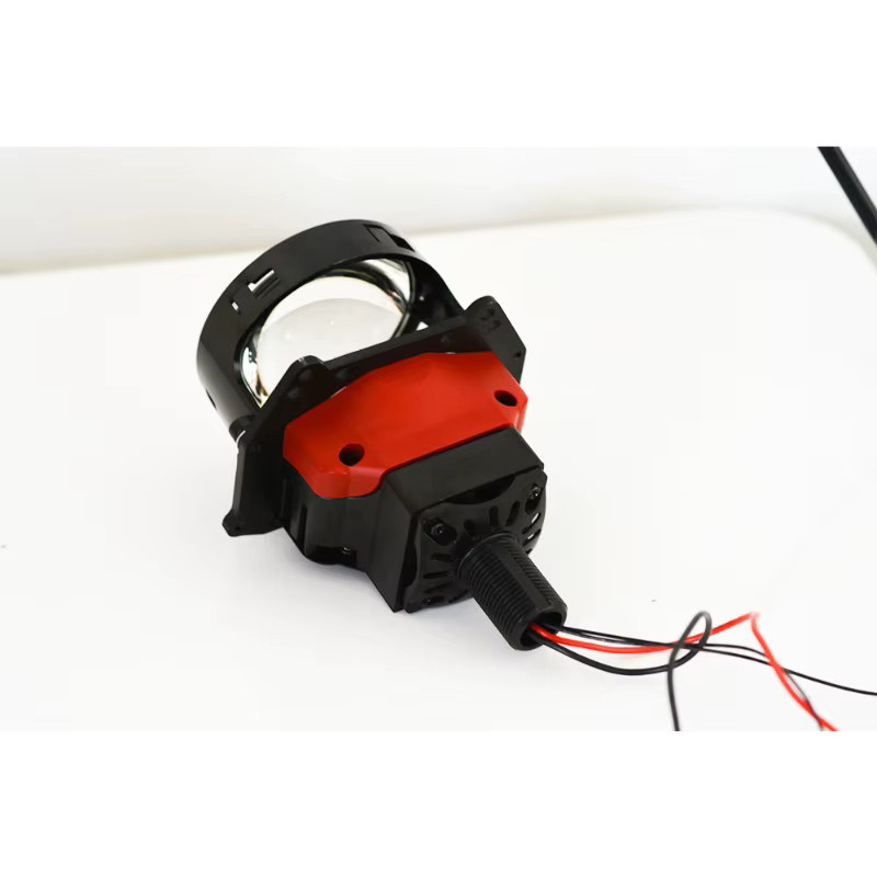 Veclumin A9 Pro Dual Lens Hochleistungs-Auto-LED-Scheinwerfer in Schwarz, 80 W, H4 H11 12+1 Glühbirnen (4575 + 5050) mit 3 Zoll Doppellampenbecher - Bild 5