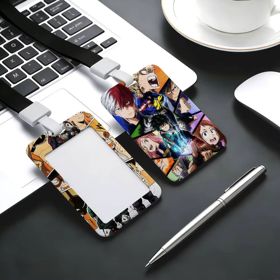Anime My Hero Academia Ausweishalter und Kartenetui mit Klarsichtfenster in Multicolour und Transparent - Bild 4