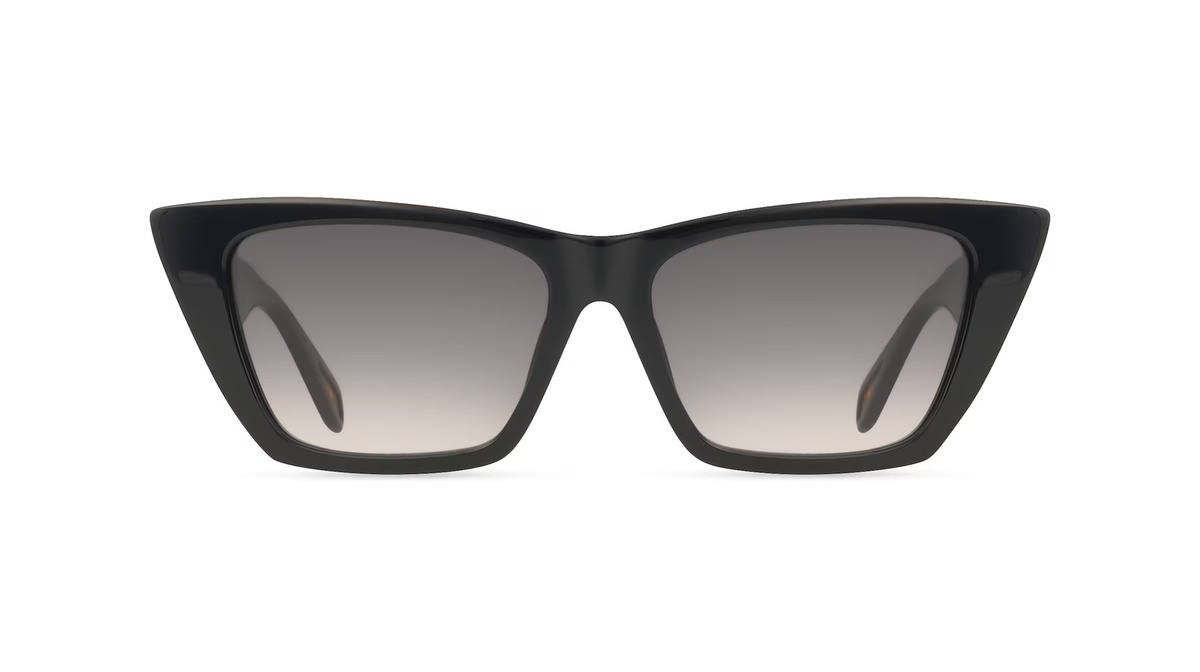 Zadig & Voltaire SZV419 Sonnenbrille Butterfly, Vollrand, Kunststoff, schwarz, Damen - Bild 1