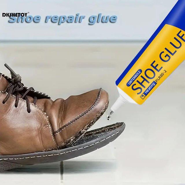 Wasserdichter Schuhreparaturkleber von MIT in Gelb für Sneaker, Leder, Gummi, Holz, Metall, Glas und Stoff - Bild 1