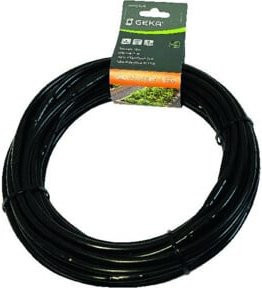 GEKA Drip Tropfrohr Schwarz, Durchmesser: 6 mm, Länge: 15 m, Durchflussrate: 1,5 l/h, selbstreinigend und hochflexibel - Bild 3