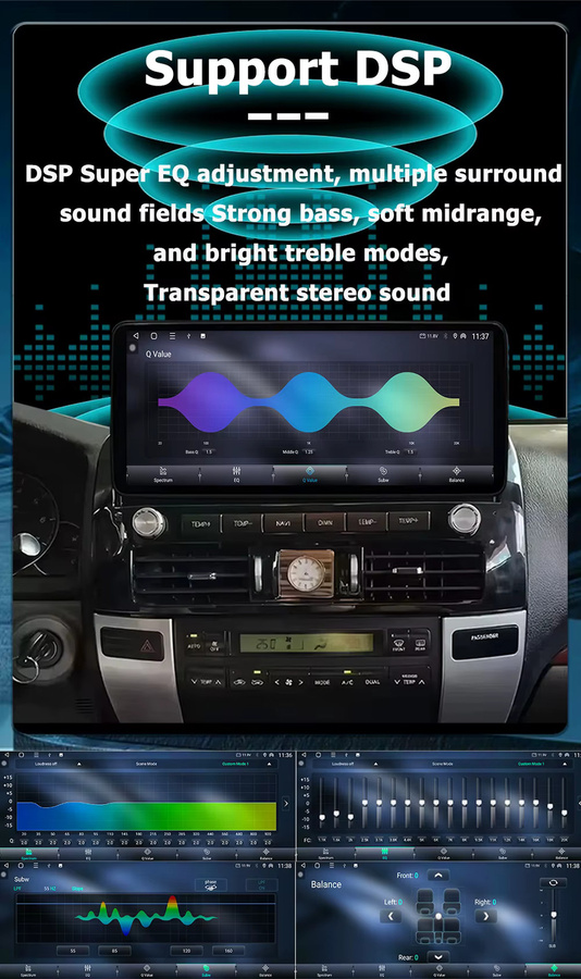 KJ-NAVI Android Multimedia Radio für Kia K3 2019-2022 mit 12,3 Zoll Display, CarPlay, GPS, Bluetooth und WIFI in Schwarz - Bild 5