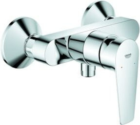 Grohe BauEdge Brause-Einhebelmischer für die Dusche, Wandmontage, Chrom - Bild 1