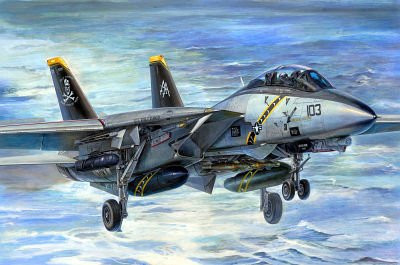 Trumpeter F-14B Tomcat, Fahrzeug, 1:32, Grau - Bild 1