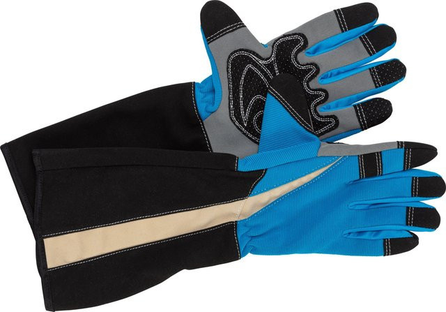 Rosenhandschuh Benoppung in Blau, Größe 10 - Bild 1