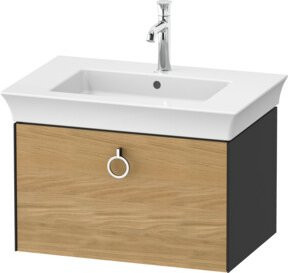 Duravit Waschtischunterschrank White Tulip ohne Aufsatz, Weiß matt, B/T/H: 68,4 x 45,8 x 41 cm - Bild 1
