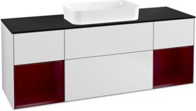 Villeroy & Boch Waschtischunterschrank Finion mit Abdeckplatte, Weiß, B/T: 160 x 50,1 cm - Bild 1
