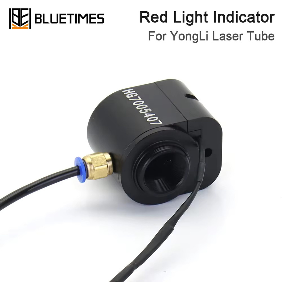 BLUETIMES CO2-Laser-Infrarot-Rotlichtanzeige Red Dot-Set zur Positionierung für YONGLI Laser Tube in Rot und Schwarz - Bild 3