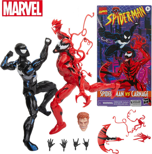 ML Legends Marvel Amazing Spider-Man vs. Carnage Actionfigur, Einzelfigur, ab 3 Jahre - Bild 1