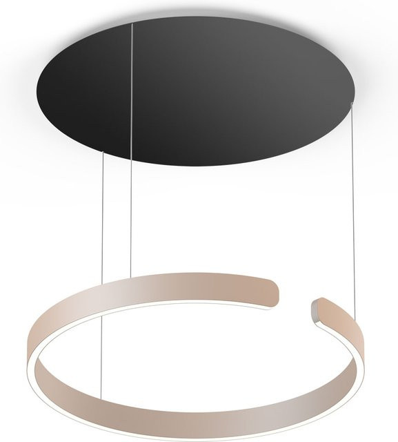 Occhio Mito sospeso 60 LED-Pendelleuchte in Gold matt und Schwarz matt mit Occhio air Modul und dimmbarer Lichtfarbe (2700K - 4000K) - Bild 1