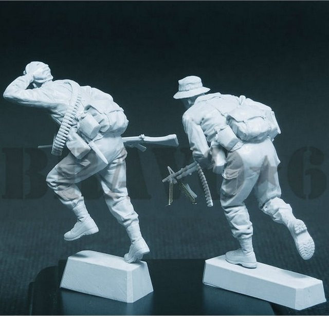MEEKLION MODEL Australische Infanterie Vietnamkrieg, Harzmodellbausatz, 1/35 - Bild 1