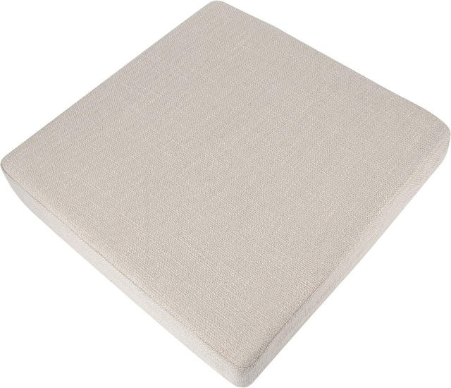 TOMTOP JMS Meditationsmatte Yoga Bodenkissen quadratisch, Beige/Grau, B/T/H: 40 x 40 x 40 cm - Bild 1