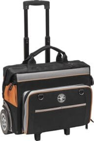 Klein Tools Tradesman Pro Rollwerkzeugtasche aus Polyester mit 24 Fächern in Orange/Schwarz, Breite: 48,3 cm - Bild 1