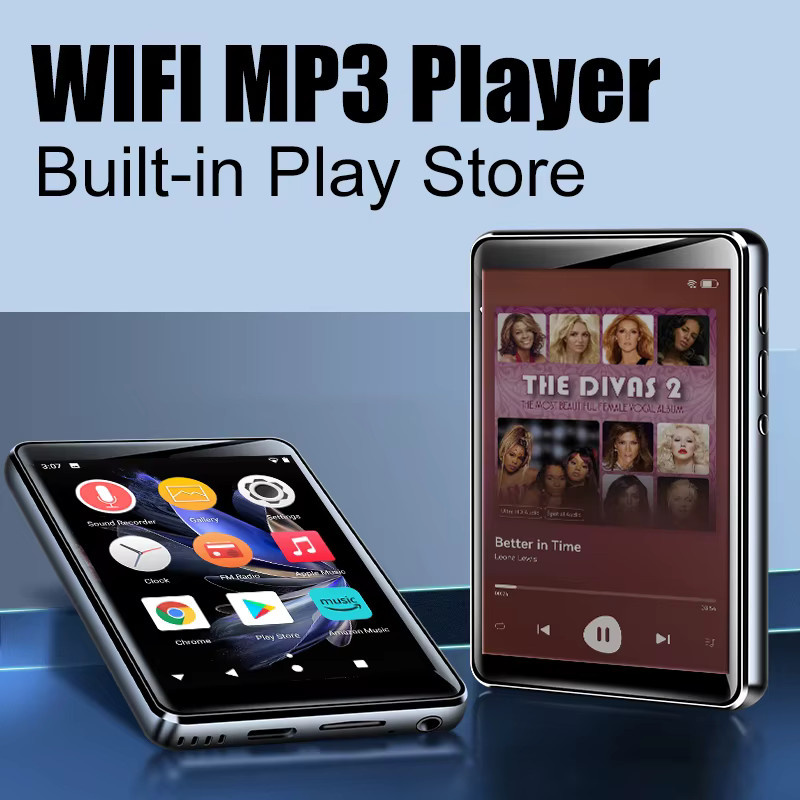 Famue Mini-MP4-Player mit Android 10, 2,83 Zoll Display, WiFi und Bluetooth, Schwarz - Bild 5