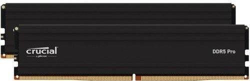 Crucial Pro DDR5-5600 UDIMM CL46 Arbeitsspeicher Kit, 32 GB (2 x 16 GB), Schwarz - Bild 1