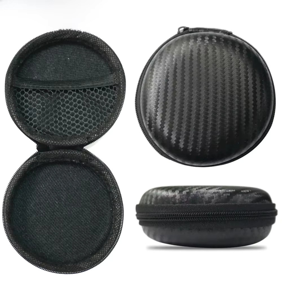 Stone go Kabel Organizer Aufbewahrungsbox in Schwarz mit Hard Case für USB, Kopfhörer und SD-Karten - Bild 3