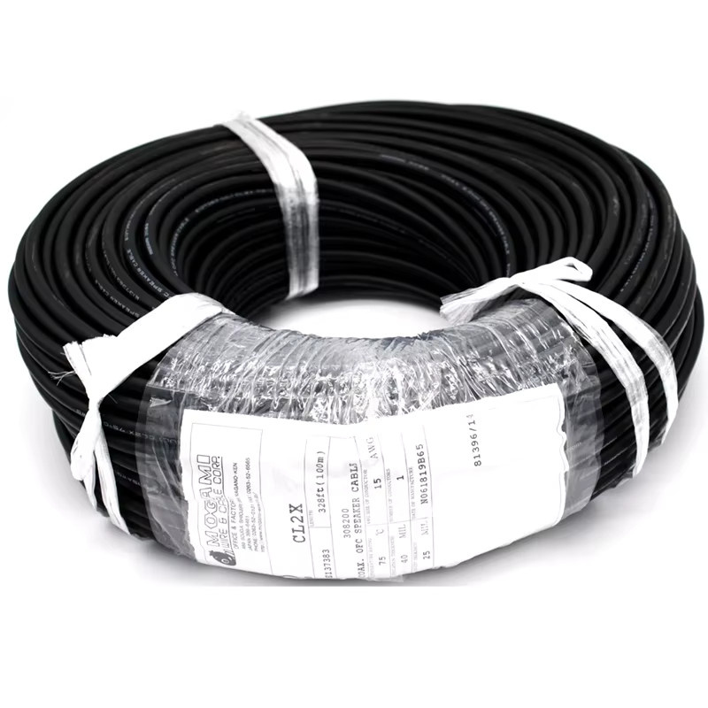 Mogami W3082 Superflexibles Studio-Lautsprecherkabel 2,0 mm2 Schwarz - Bild 2
