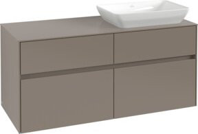V&B Waschtischunterschrank Collaro in Graphite matt, WT rechts, B: 120 cm, H: 54,8 cm, T: 50 cm - Bild 1