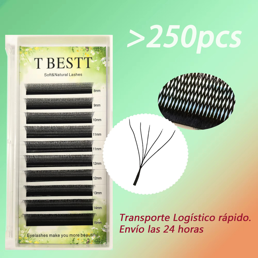Tbestt Wimpern Extensions, Black, Unisex - Bild 6