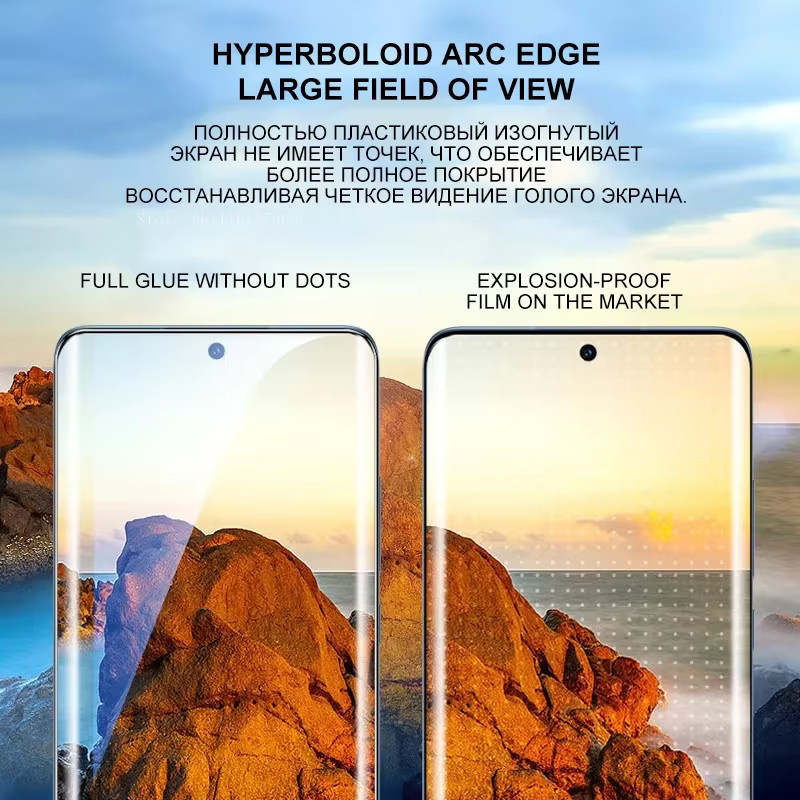 Xiaomi UV-gehärtete 3D-Displayschutzfolie aus gebogenem Glas in Transparent für Mi 12, 11, 12x, 12s Ultra Pro, Civi, Mix 4 und Note 10 Lite 2 1s 3 Pro - Bild 6