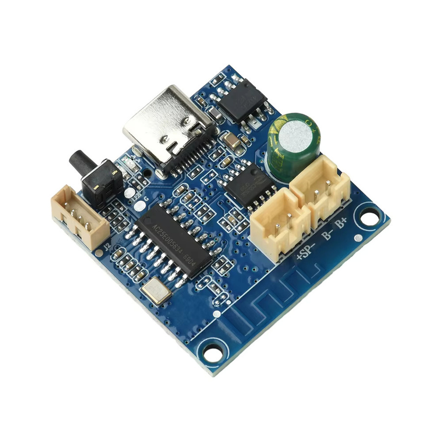 Aideepen Bluetooth-Verstärkermodul mit High-Fidelity-Ausgang, TWS-Pairing und USB-C Anschluss, 5W, Blau - Bild 6