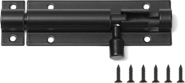 Trend Aura Türriegel aus Aluminiumlegierung für Sicherheitstüren und Tore, Schwarz und Silber - Bild 1