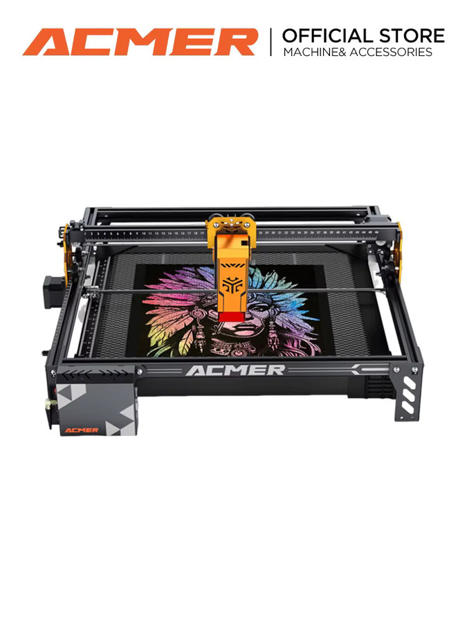 ACMER P1 S PRO CNC Laser-Graviergerät mit blauer Diode, WLAN-Modul und APP-Offline-Steuerung zum Gravieren und Schneiden von Sperrholz, Leder, Acryl und Glas - Bild 7
