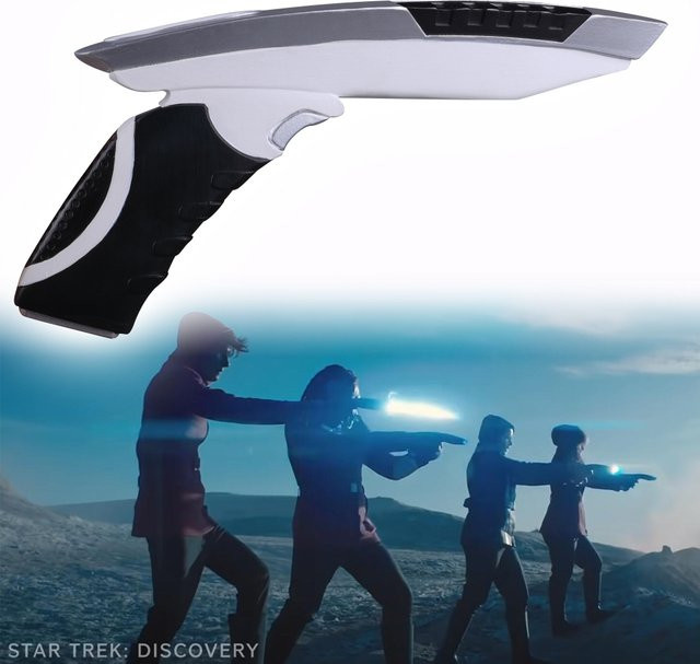 Star Discovery 3 Rek Shark Phaser 32. Jahrhundert Sternenflotte Phaser Requisiten, Harz, Zubehör - Bild 1