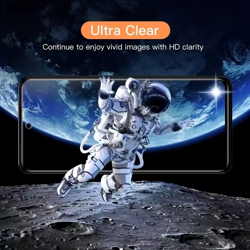 3er-Pack Displayschutzfolie aus gehärtetem Glas für Xiaomi Redmi A3, A3X, Redmi A2 und A1 Plus, transparent - Bild 3